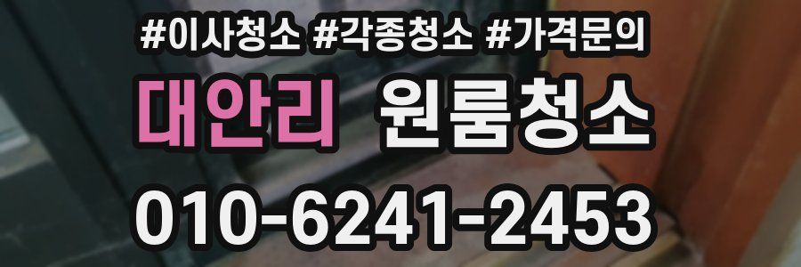 대안리 이사청소