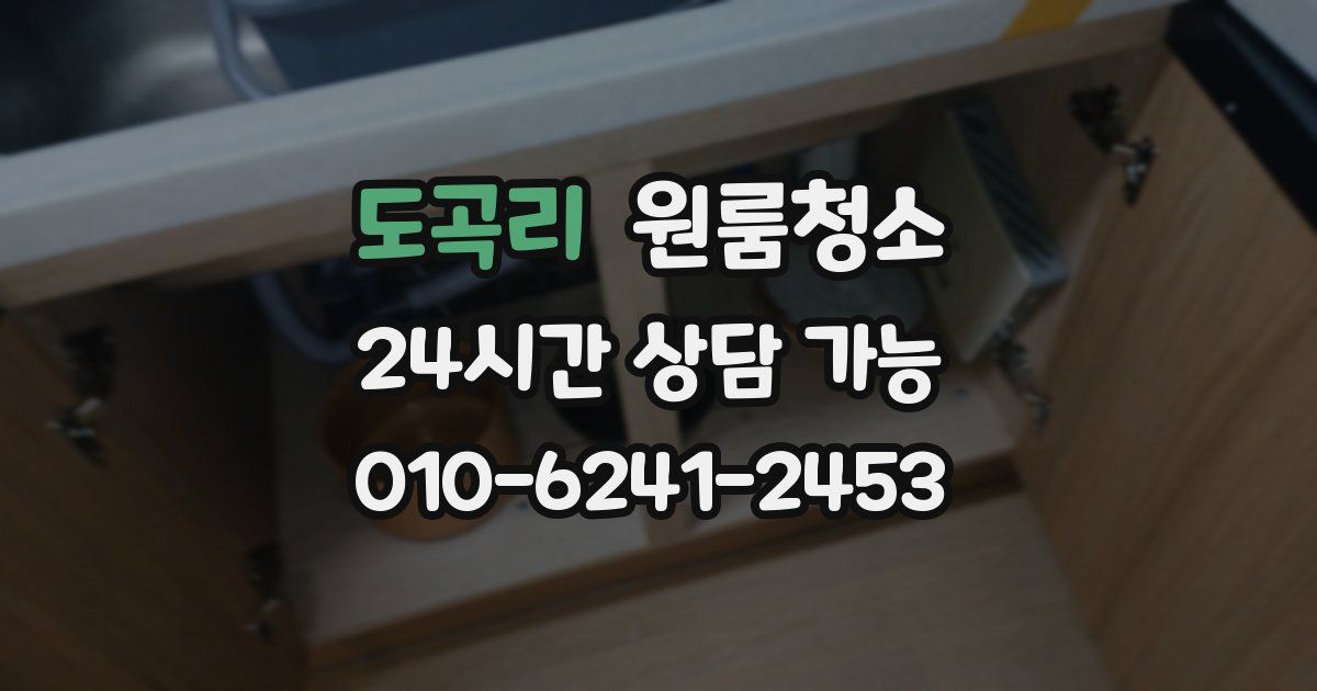 도곡리 입주청소