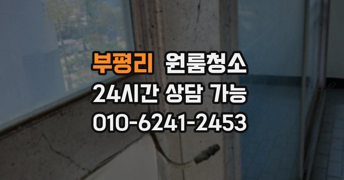 부평리 입주청소