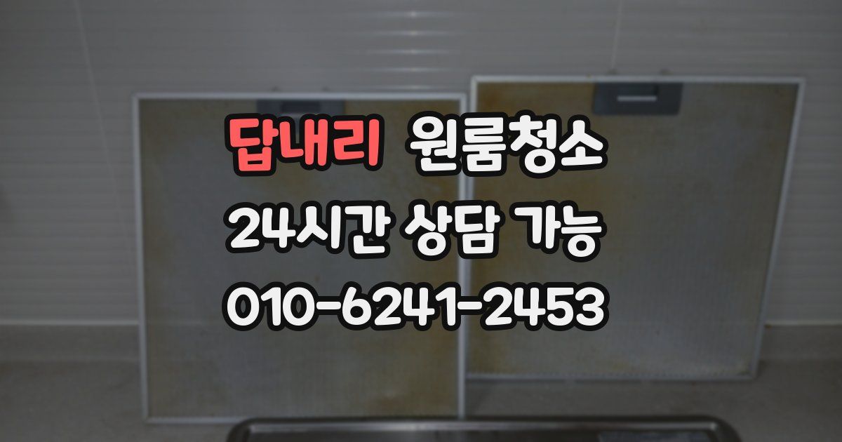 답내리 입주청소