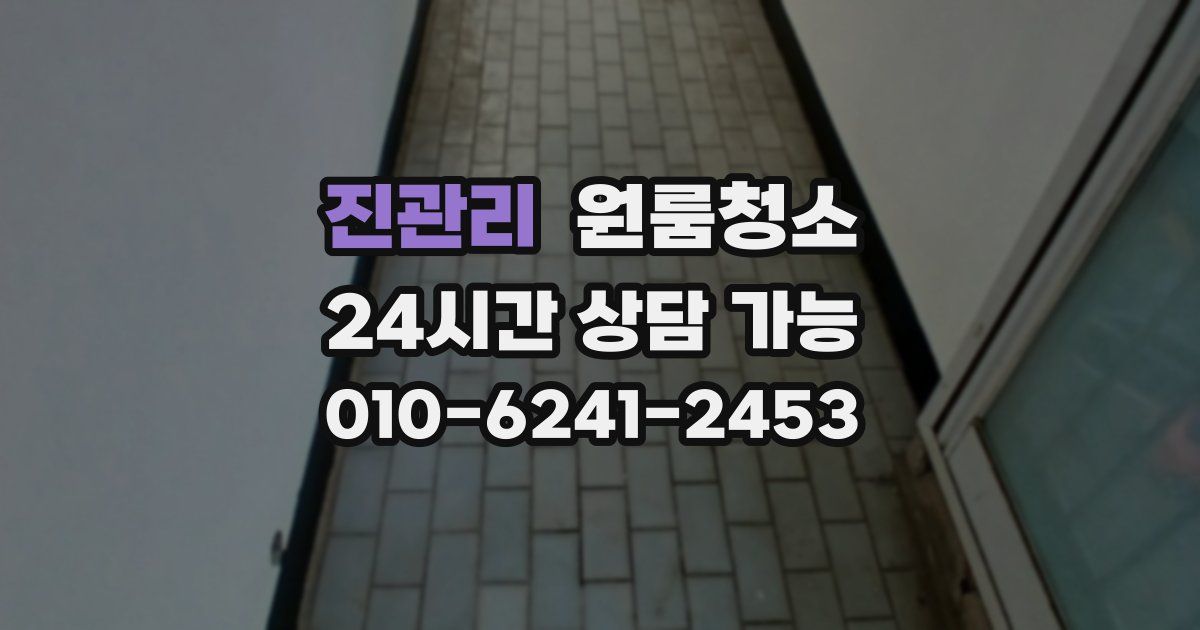 진관리 입주청소