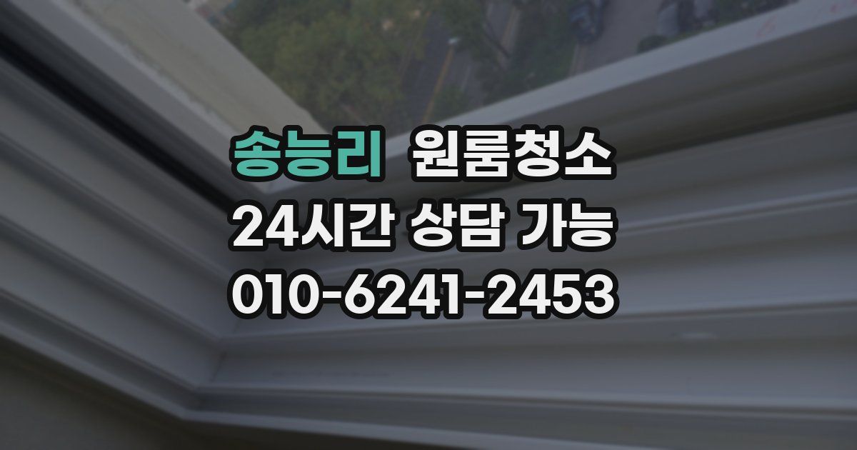 송능리 입주청소