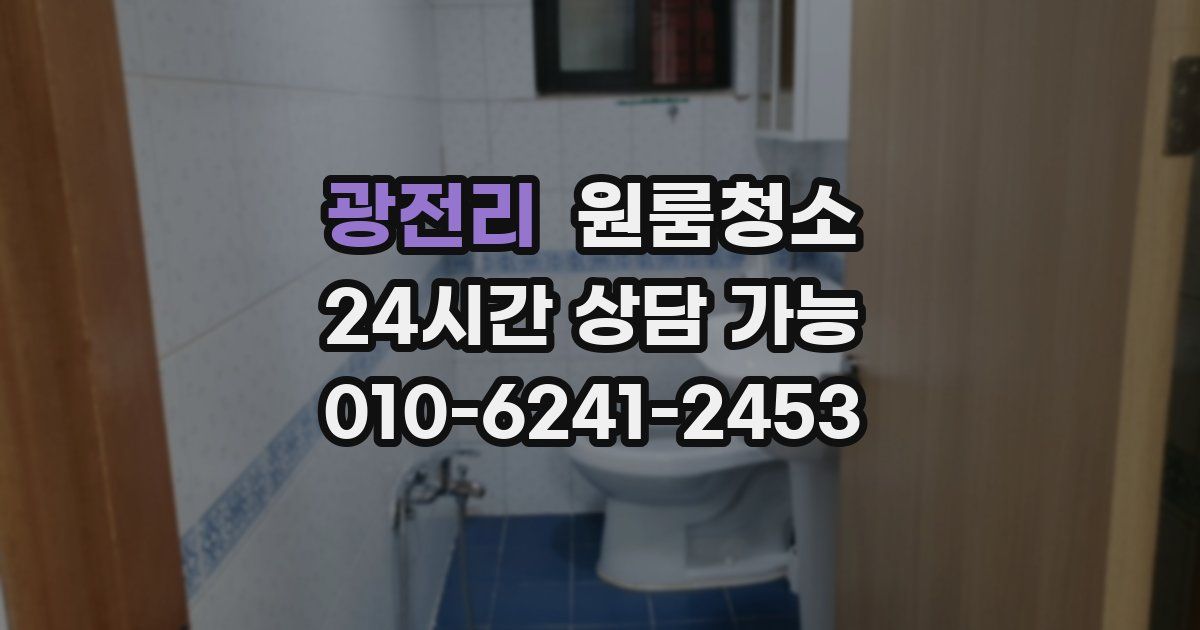 광전리 입주청소