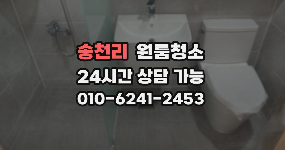 송천리 입주청소