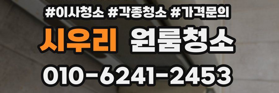 시우리 이사청소