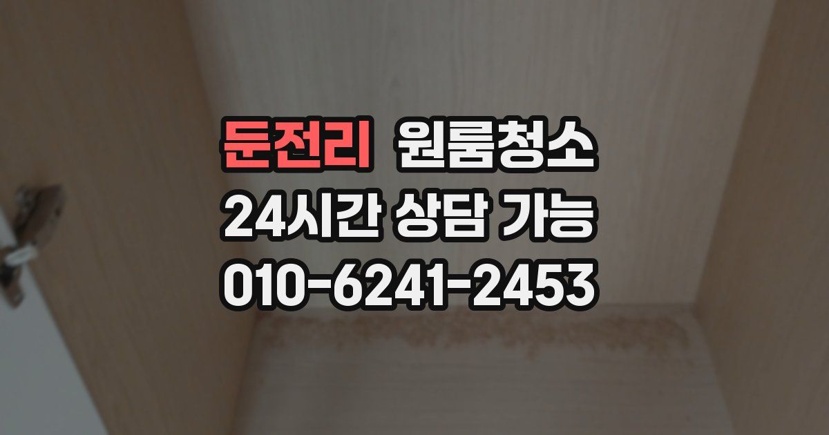 둔전리 입주청소