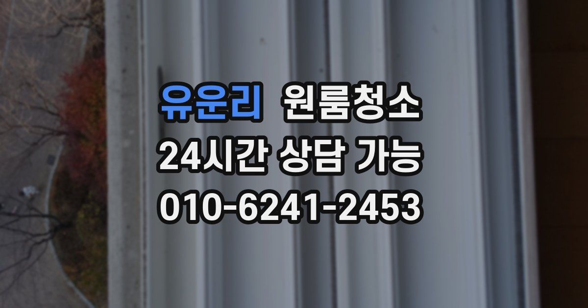 유운리 입주청소