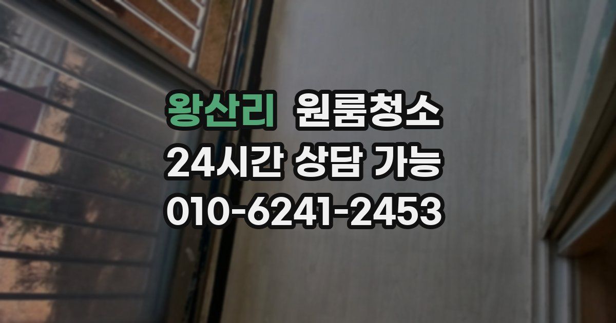 왕산리 입주청소