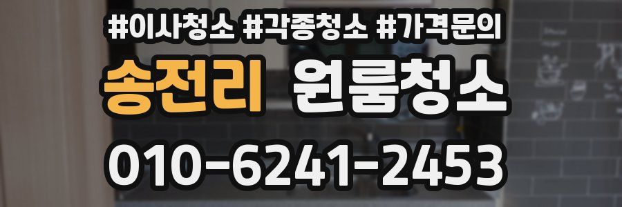 송전리 이사청소