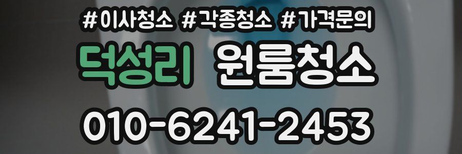 덕성리 이사청소