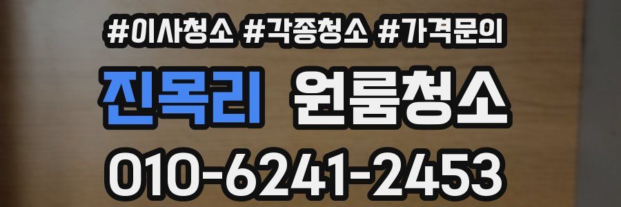 진목리 이사청소