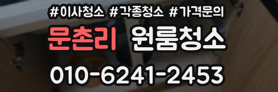문촌리 이사청소