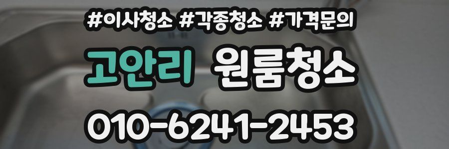 고안리 이사청소