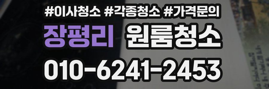 장평리 이사청소