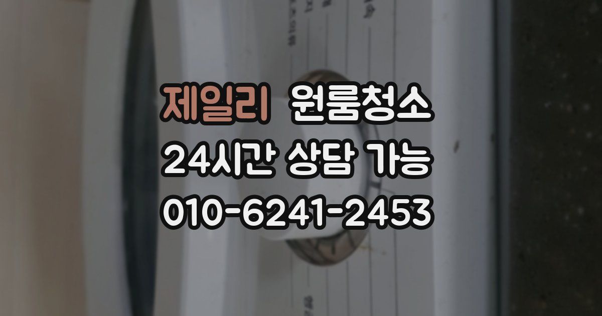 제일리 입주청소