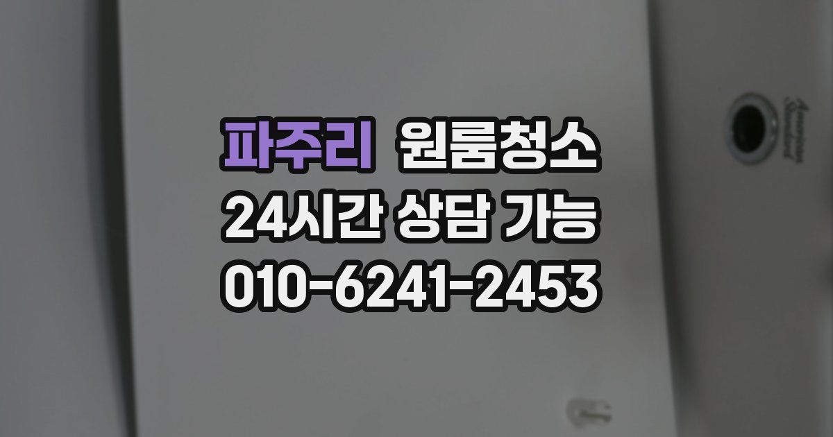 파주리 입주청소