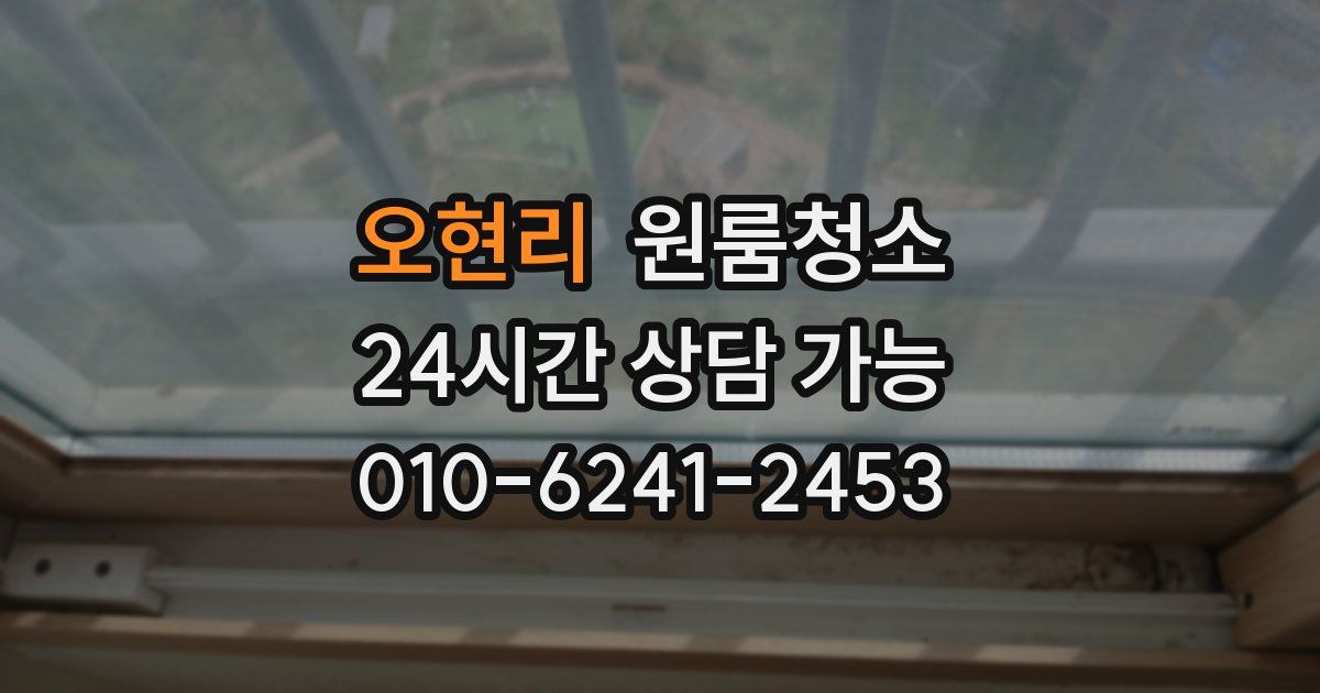 오현리 입주청소