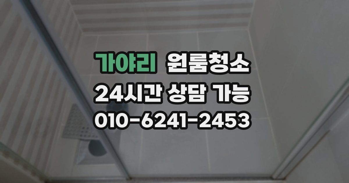 가야리 입주청소