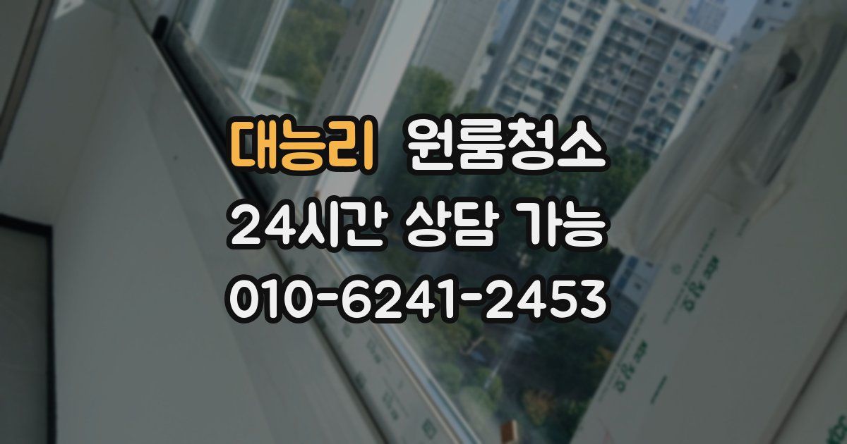 대능리 입주청소