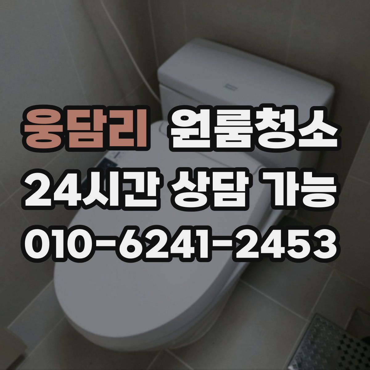 웅담리 원룸청소