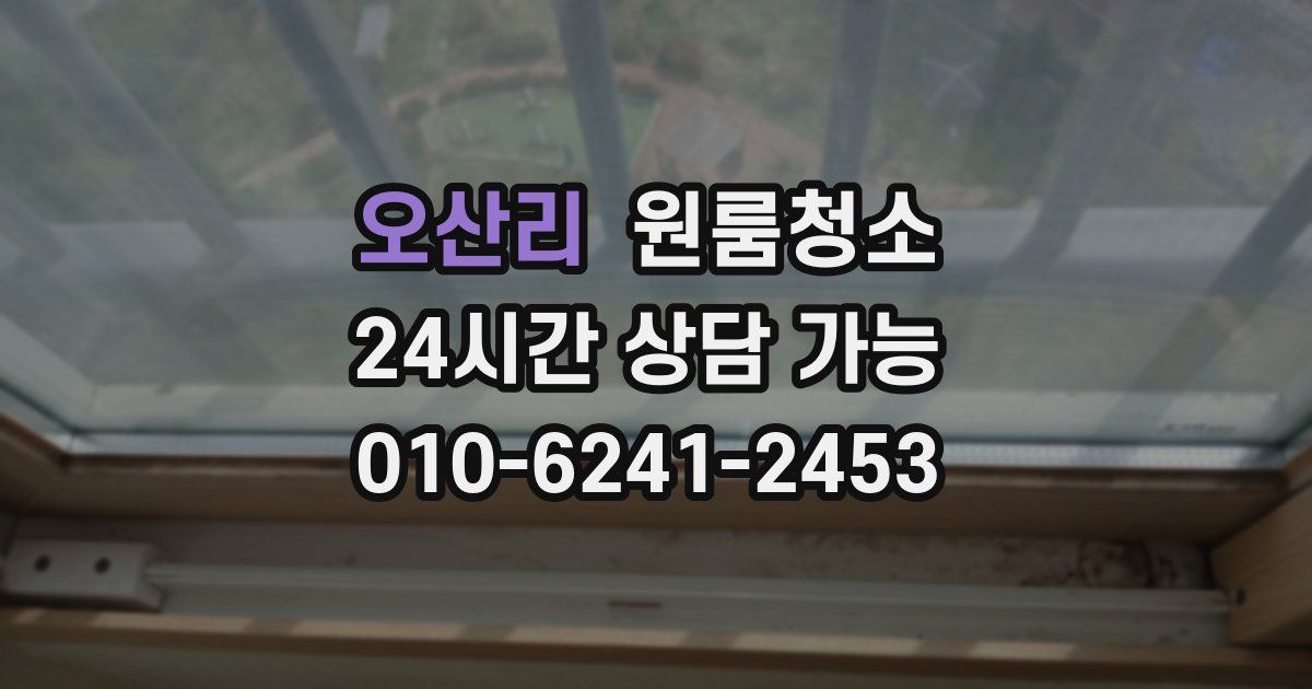 오산리 입주청소