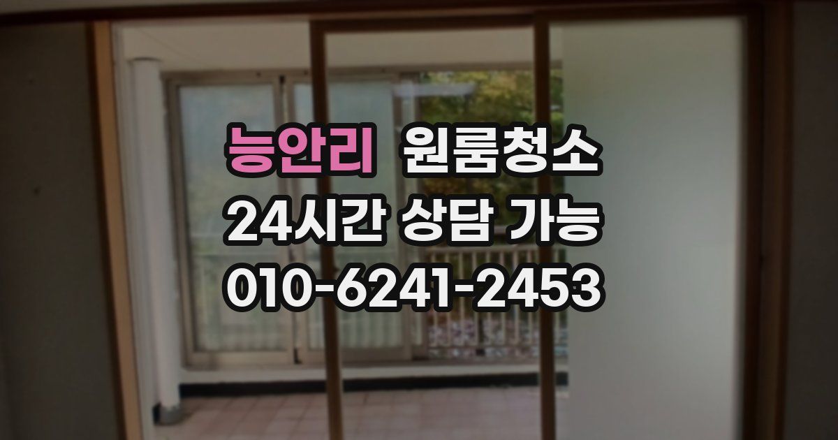 능안리 입주청소