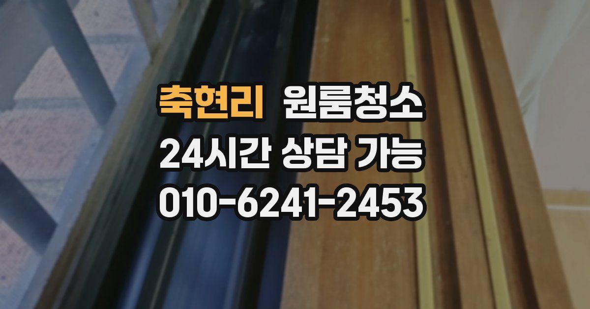 축현리 입주청소