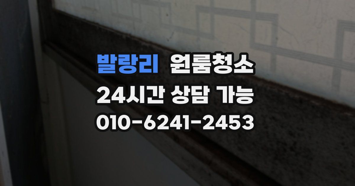 발랑리 입주청소