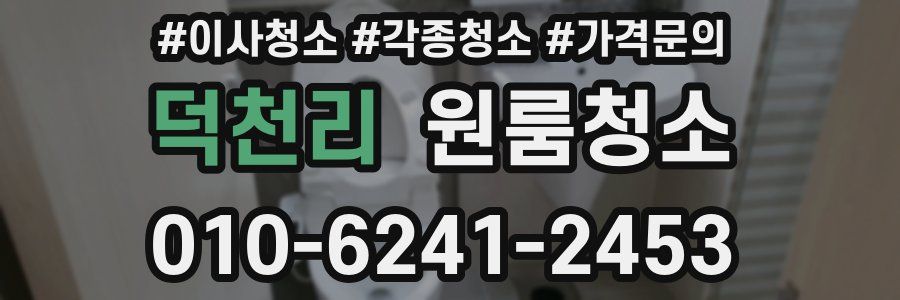 덕천리 이사청소