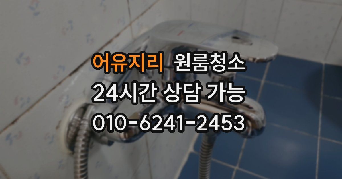 어유지리 입주청소