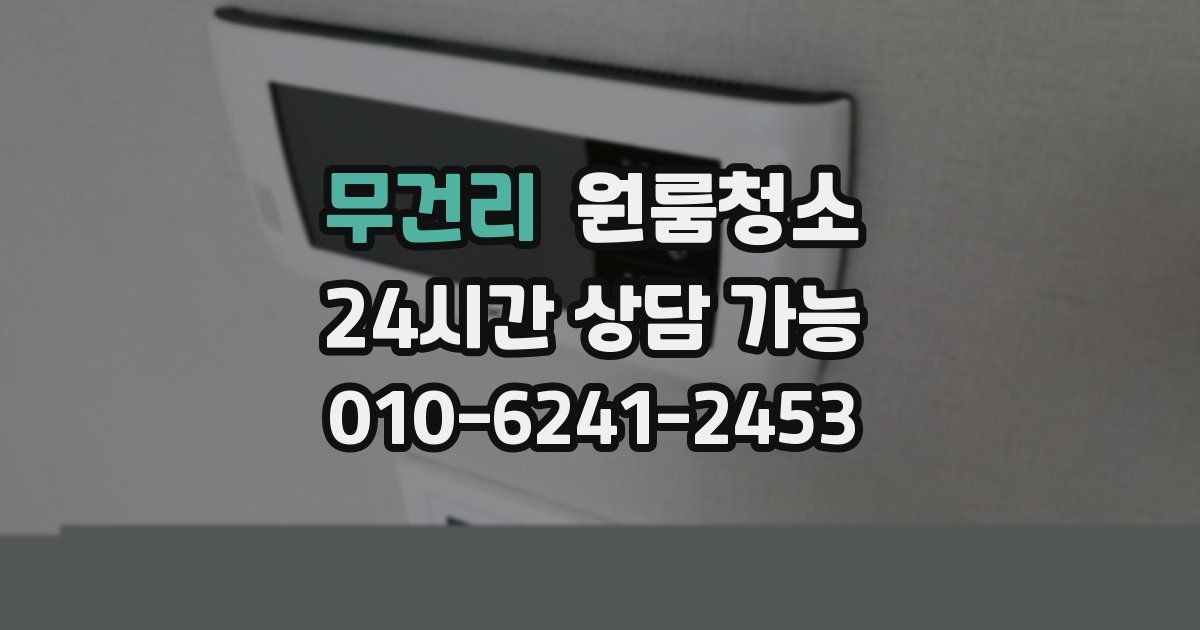 무건리 입주청소