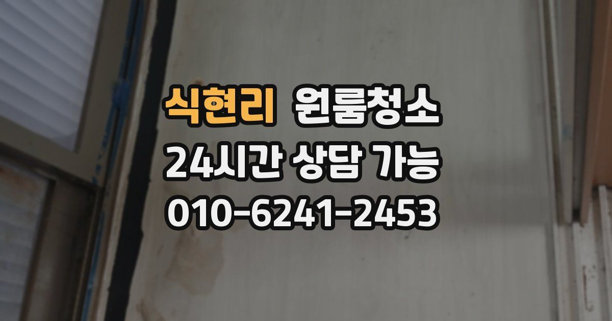 식현리 입주청소