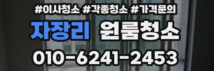 자장리 이사청소