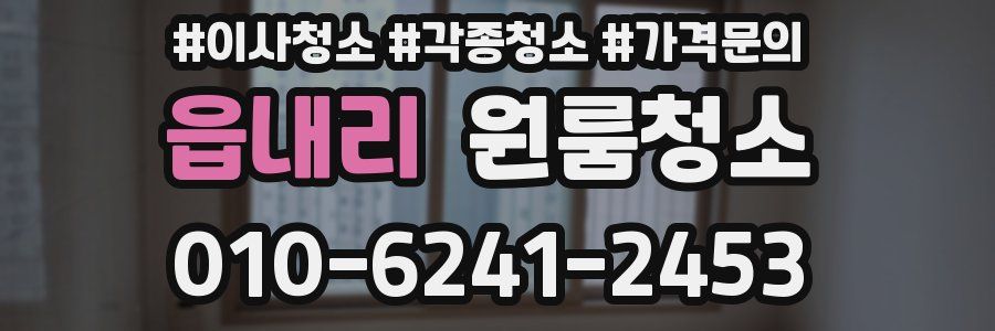 읍내리 이사청소