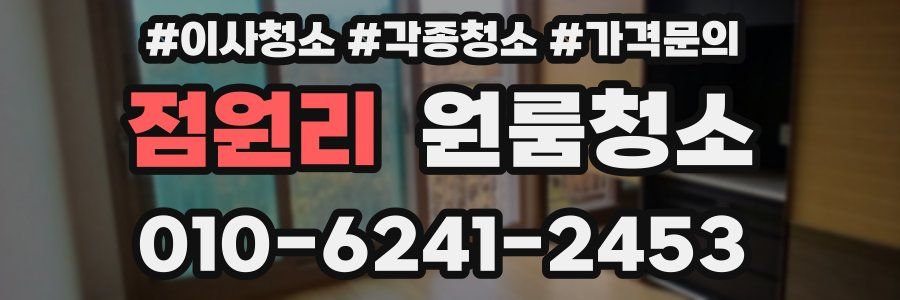 점원리 이사청소