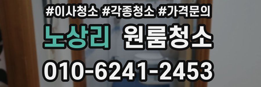 노상리 이사청소