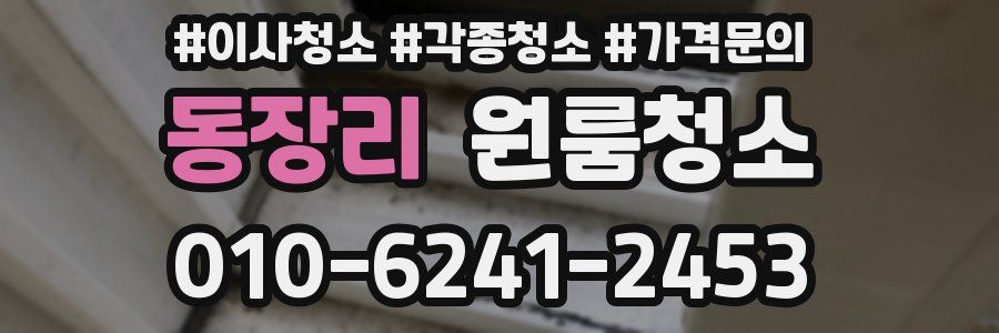 동장리 이사청소