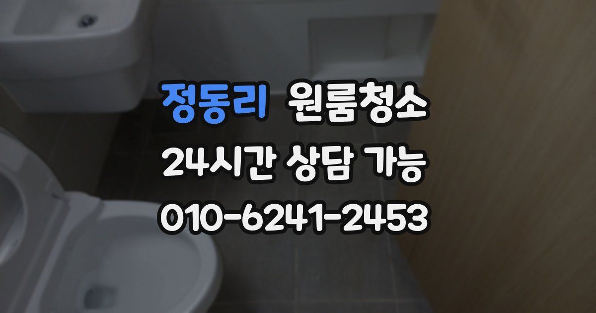 정동리 입주청소