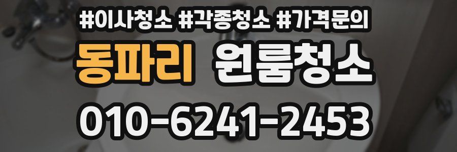 동파리 이사청소