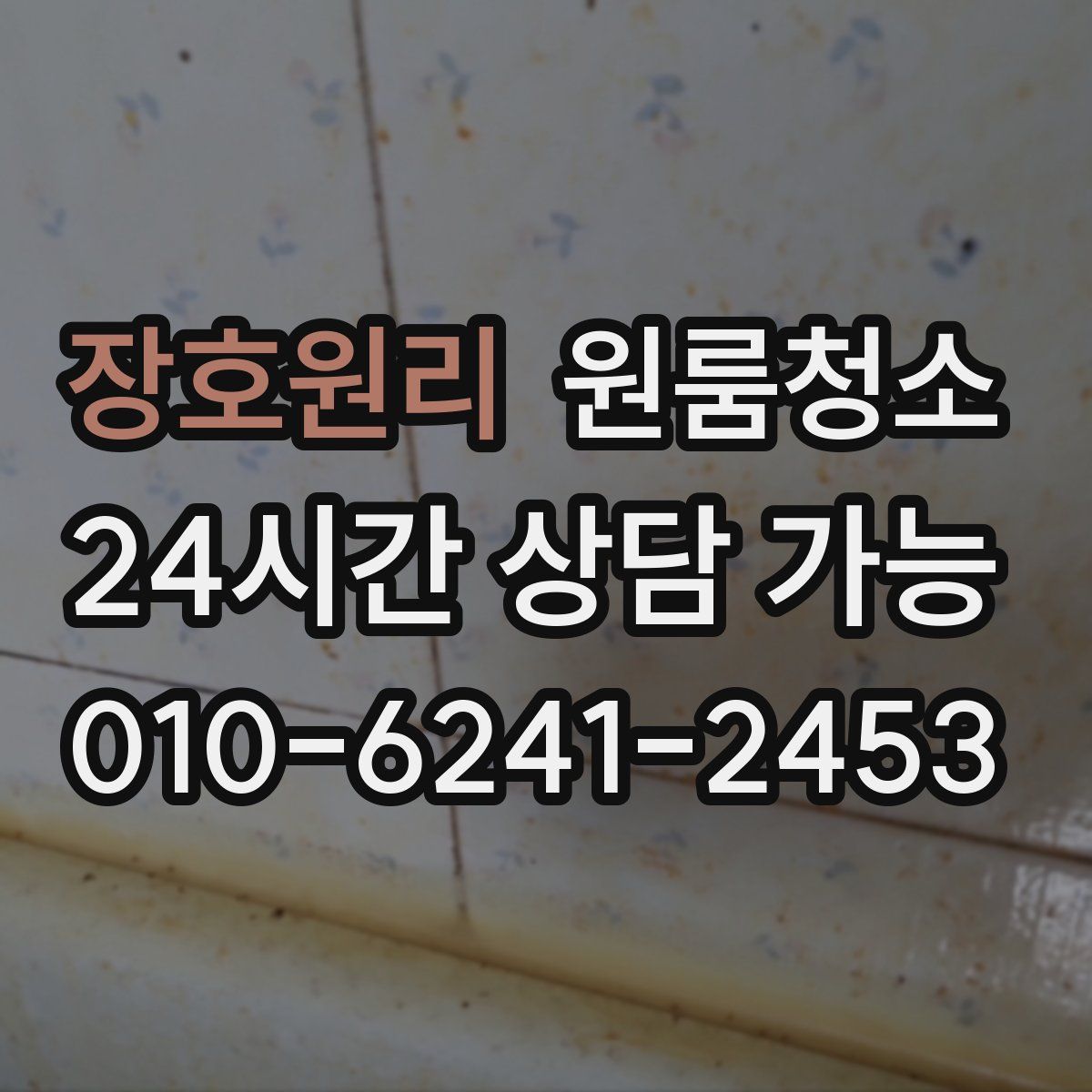 장호원리 원룸청소