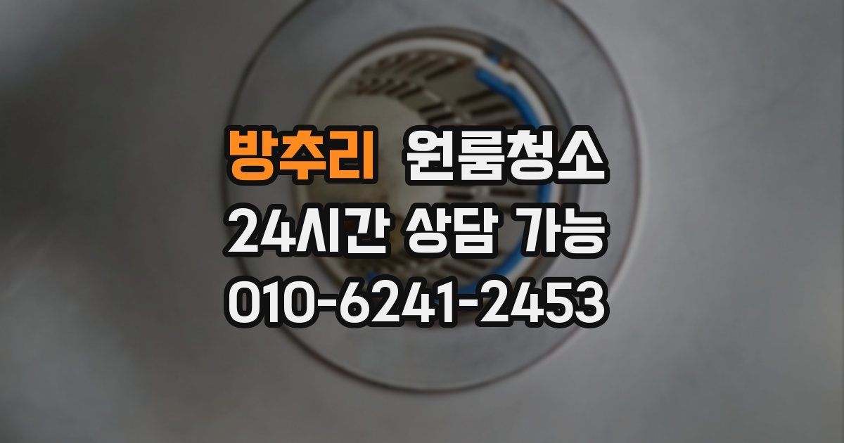 방추리 입주청소