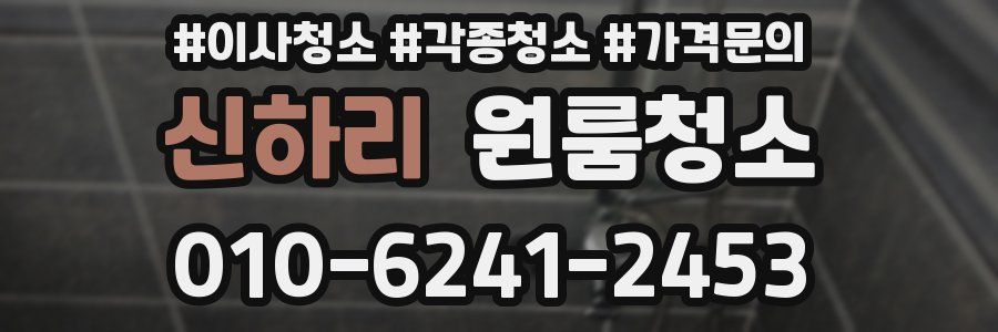 신하리 이사청소