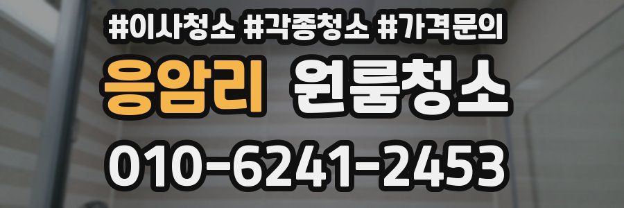 응암리 이사청소