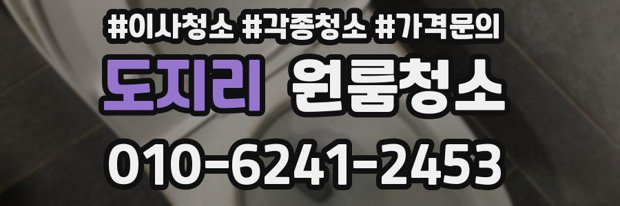 도지리 이사청소