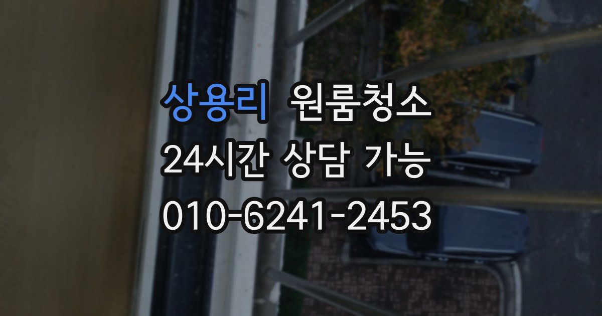 상용리 입주청소