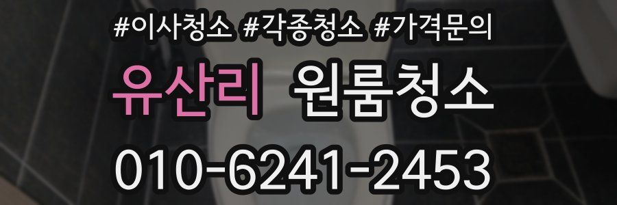 유산리 이사청소