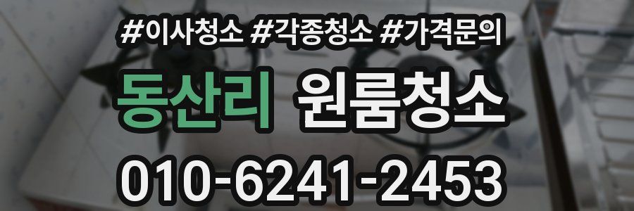 동산리 이사청소