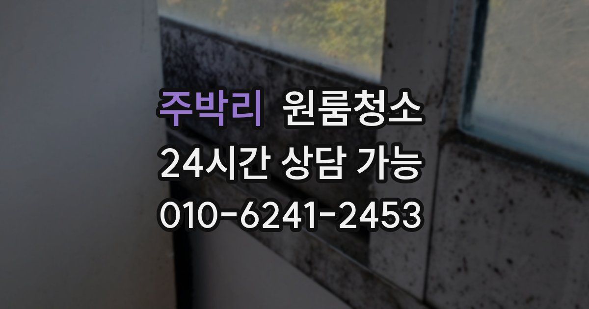 주박리 입주청소