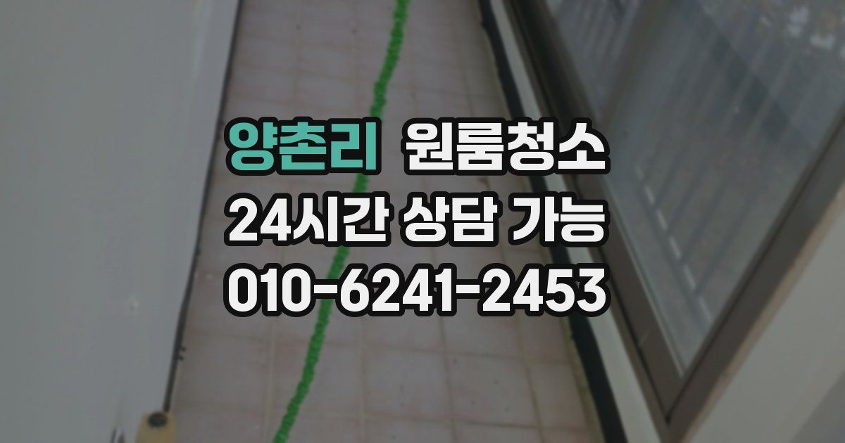 양촌리 입주청소