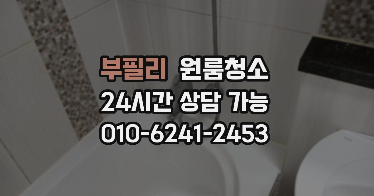 부필리 입주청소